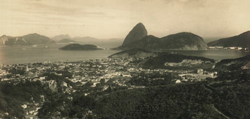Rio de Janeiro, visto de Santa Teresa, década de 1920