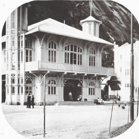 Pavilhão do Corpo de Bombeiros na Exposição Nacional de 1908